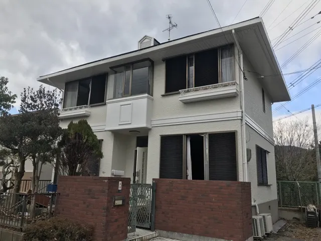 T様邸　屋根塗装　外壁塗装　川西市