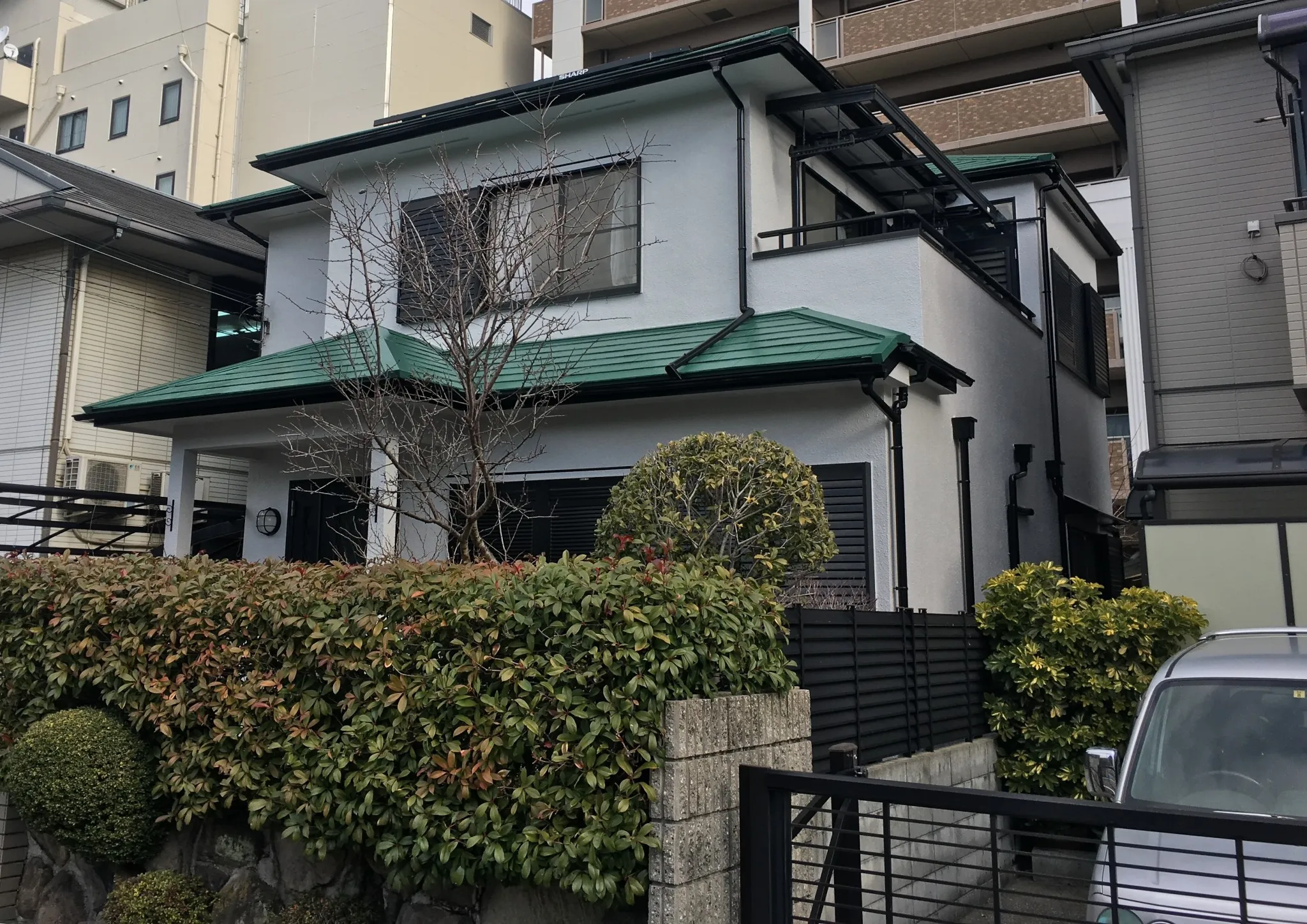 M様邸　屋根　外壁　塗装工事　西宮