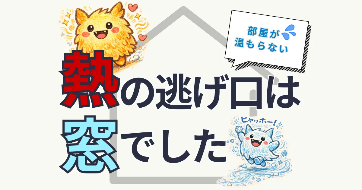 部屋が温もらない！