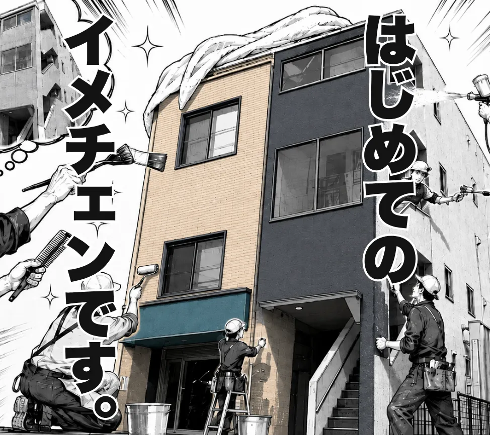 はじめてのイメチェンです。
