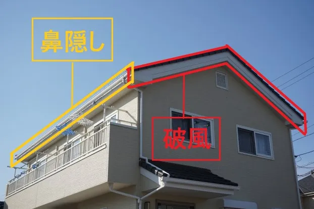 破風・鼻隠しとは？【住宅用語集その③】