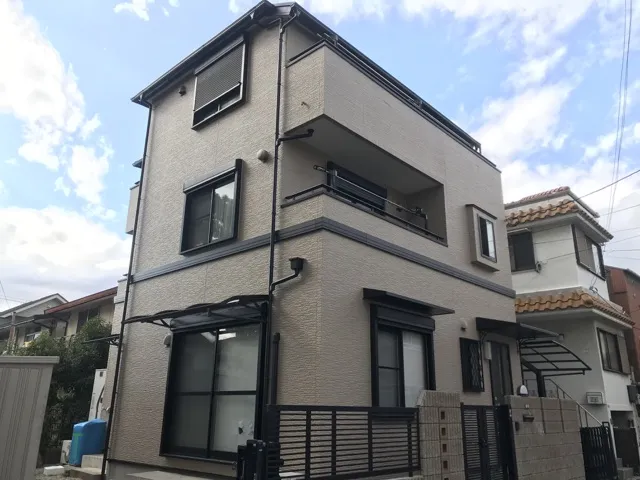 S様邸　屋根塗装　外壁塗装　神戸市東灘区