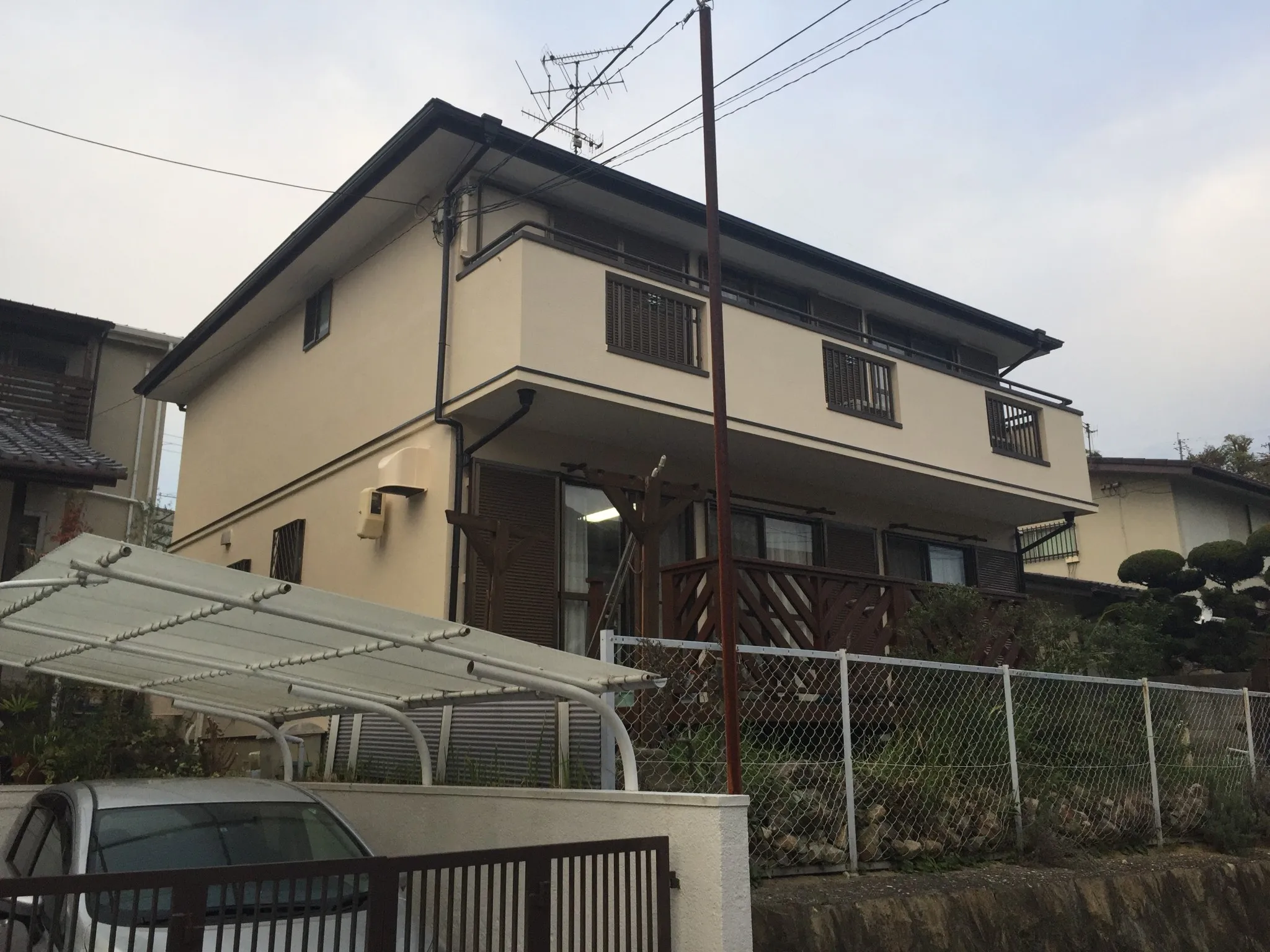 M様邸　外壁塗装　屋根塗装　宝塚