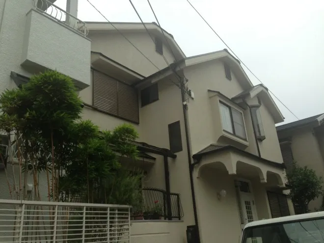 S様邸　外壁塗装　屋根塗装　神戸