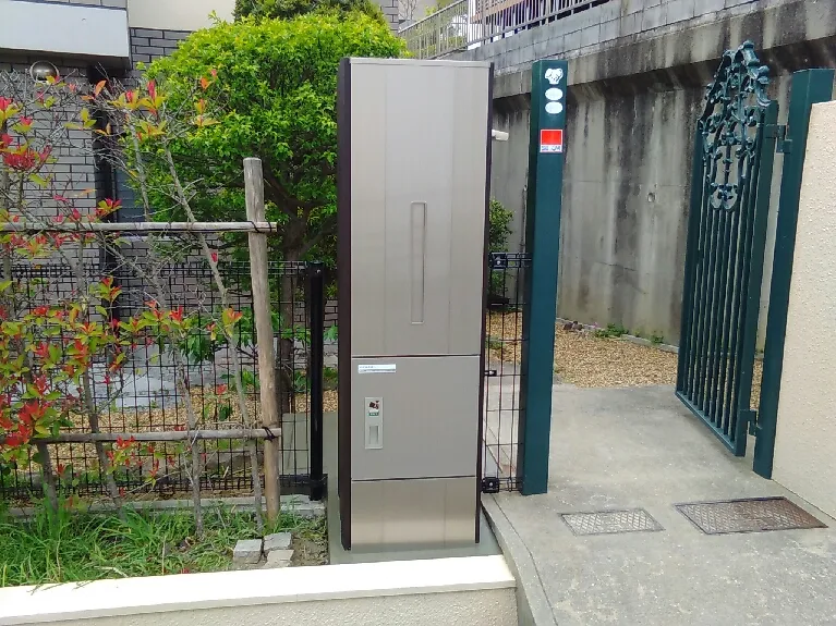 Ｙ様邸　宅配ＢＯＸ設置工事　宅配ＢＯＸ　芦屋市