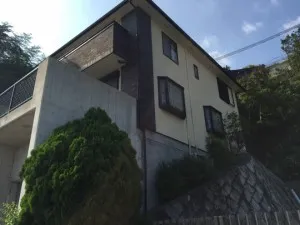 M様邸　外壁　屋根　擁壁　西宮