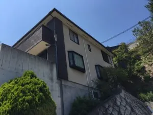 M様邸　外壁　屋根　擁壁　西宮